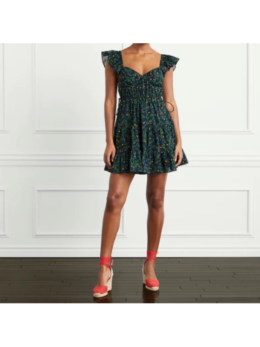Hill House Lucia Dress - Midnight Garden XS